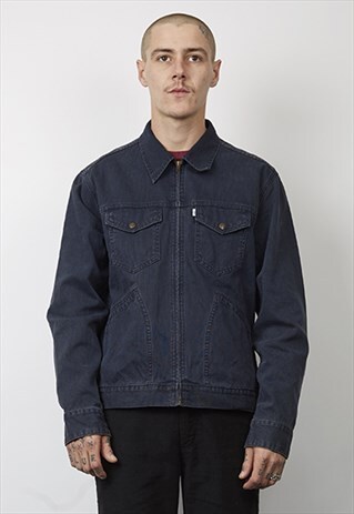 VINTAGE 60'S LEVI'S NAVY DENIM JACKET