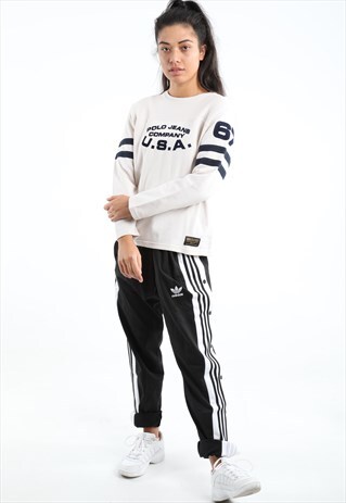 90S POLO RALPH LAUREN EMBROIDERED SWEATSHIRT