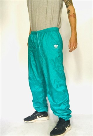 adidas shell suit bottoms