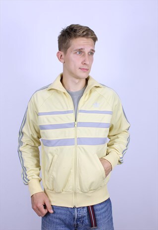 VINTAGE MENS ADIDAS ORIGINALS TRACK TOP SUIT JACKET