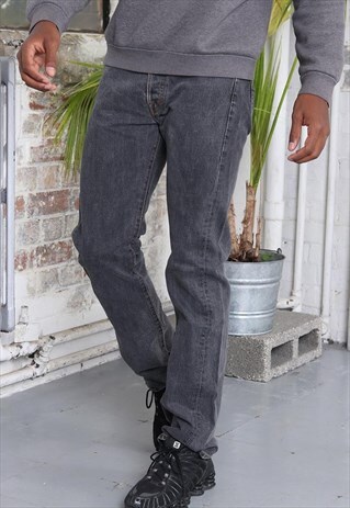 VINTAGE STONE ISLAND DENIMS JEANS LOGO GREY