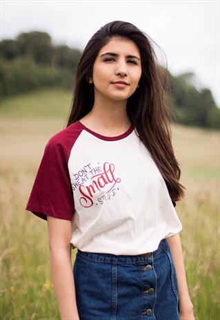 HAND PAINTED NO SWEAT TEE, ORGANIC