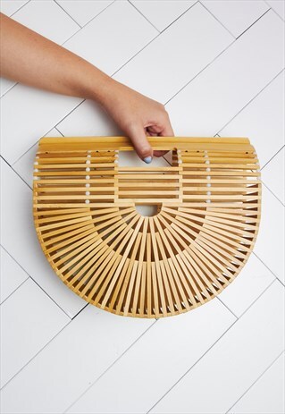 MALIBU WOODEN BAMBOO BAG