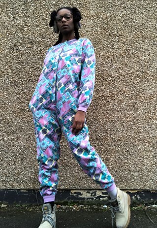 MULTICOLOURED 90S ONESIE