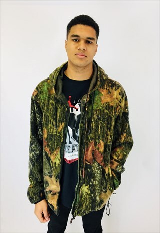 VINTAGE FLEECE CAMO JACKET