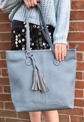 POWDER BLUE HANDBAG
