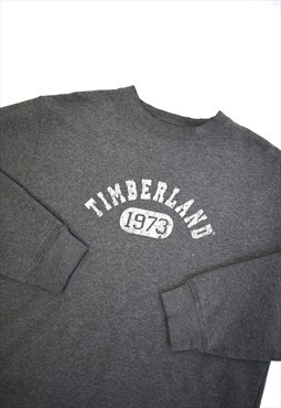 Vintage 90s Timberland Grey Logo T-Shirt 