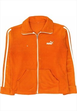 Puma 90's Spellout Fleece Zip Up Fleece Medium (missing sizi