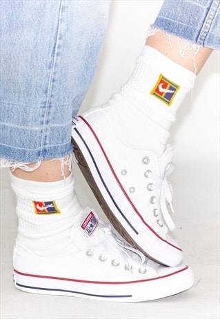 Retro Canvas Chuck Taylor  White  Converse  