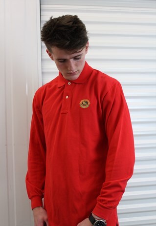 RARE CREST RUGBY POLO SWEATER / SHIRT