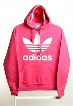 Vintage Adidas Sportswear Large Logo Hoodie Pink