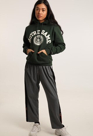 VINTAGE CHAMPION COLLEGE PRINT HOODIE