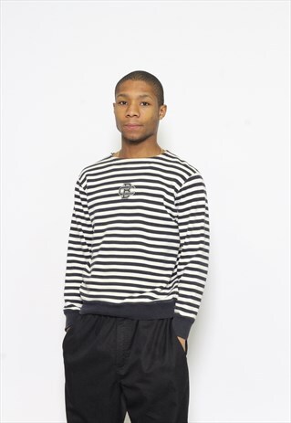 VINTAGE BEST COMPANY STRIPED SWEATSHIRT