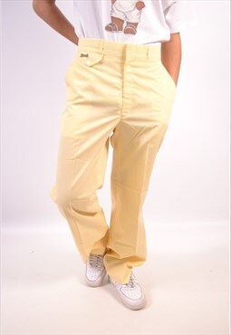 Vintage LeTigre Trousers Straight Chino Yellow