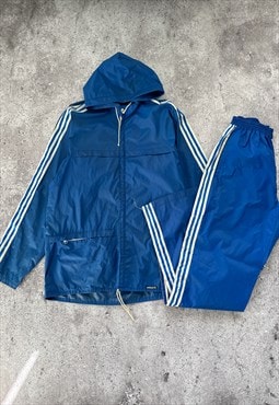 Vintage Adidas 80s Track Suit Athletic Jacket Pants
