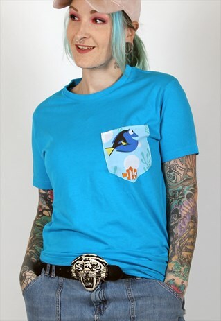 DISNEY FINDING NEMO ORGANIC COTTON POCKET TSHIRT