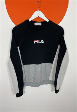 Fila Spell Out Sweatshirt Size 6