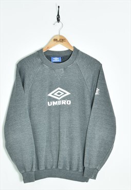 Vintage  Umbro Sweatshirt Grey XSmall
