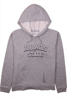 Vintage 90's Champion Hoodie Illinois State Pullover Grey