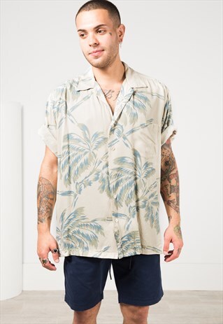VINTAGE 80S HAWAIIAN SHIRT / S1599