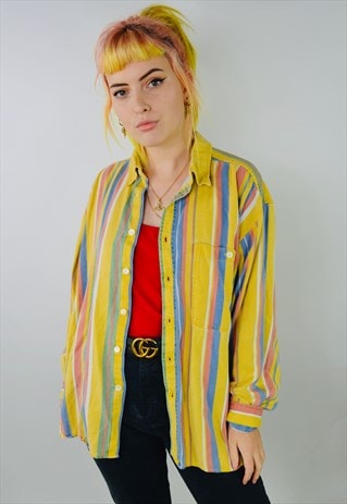 Vintage Colourful Stripe Shirt | Old But Gold Vintage | ASOS Marketplace