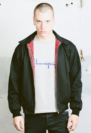 VINTAGE BOMBER HARRINGTON JACKET