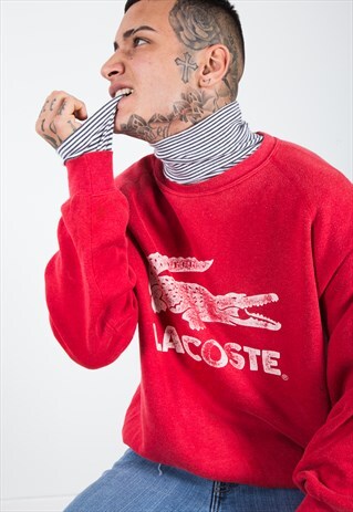 VINTAGE 80S LACOSTE SWEATSHIRT / S0852