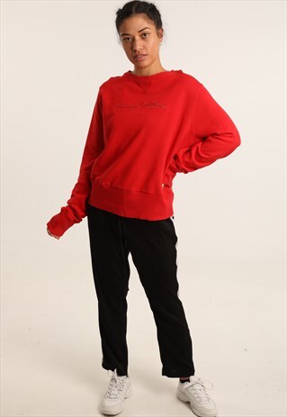 VINTAGE TOMMY HILFIGER EMBROIDERED SWEATSHIRT