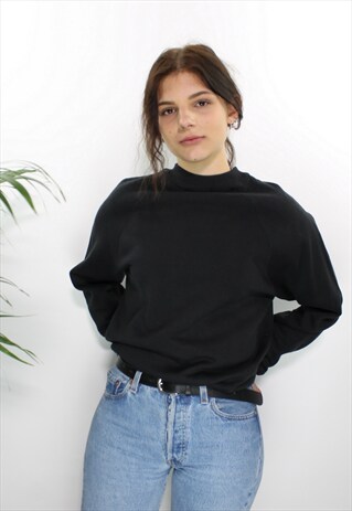 BLACK VINTAGE SWEATSHIRT