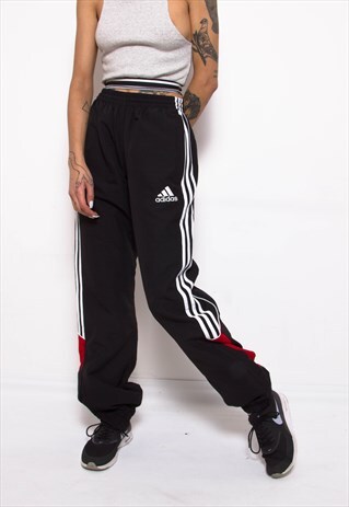 VINTAGE 90S ADIDAS TRACK PANTS ID:7204