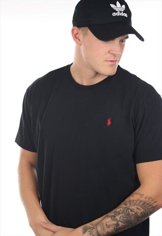 VINTAGE RALPH LAUREN SMALL LOGO T SHIRT TEE