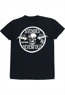 Vintage 90's UNBREAND T Shirt Avenge Sevenfold Short Sleeve