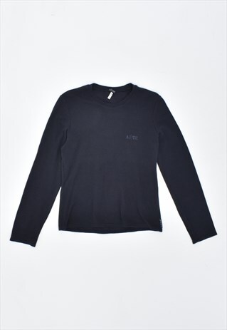 VINTAGE 90'S TOP LONG SLEEVE NAVY BLUE