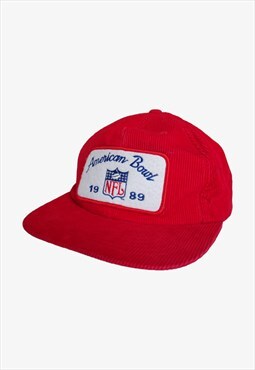 Vintage NFL 1989 Football Super Bowl Corduroy Cap