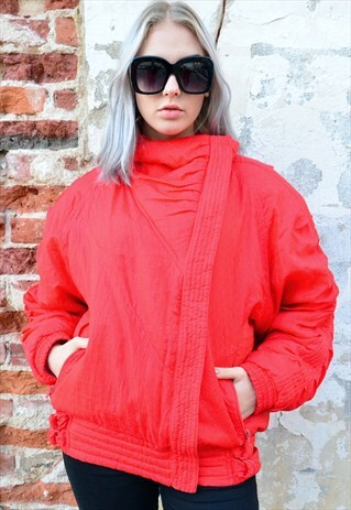 VINTAGE RED WINTER JACKET