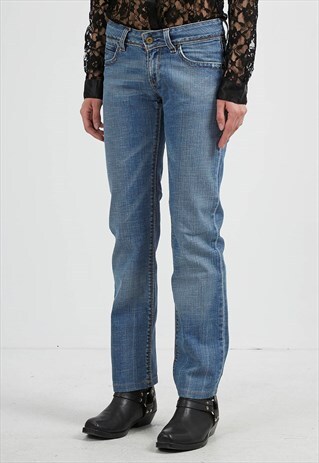 VINTAGE BLUE LEVI'S 570 FIT DENIM JEANS