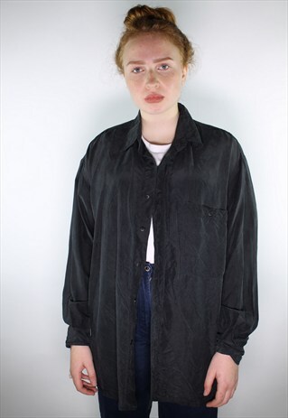VINTAGE 90S SILK SHIRT