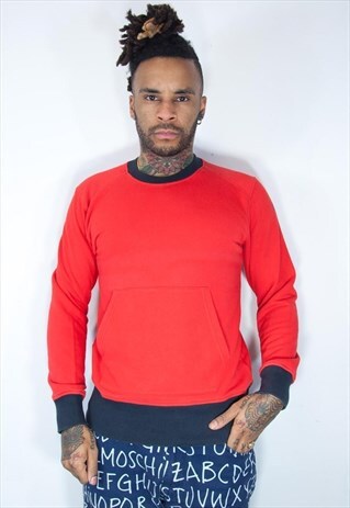 ADIDAS EMBROIDED VINTAGE SWEATSHIRT