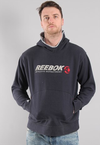 VINTAGE REEBOK HOODIE MEDIUM