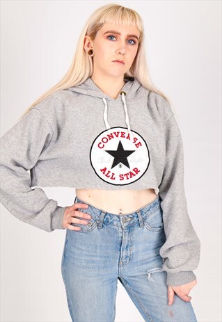 VINTAGE CONVERSE CROPPED HOODIE NH90