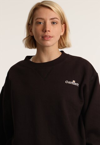 VINTAGE CARHARTT EMBROIDERED SPELLOUT SWEATSHIRT