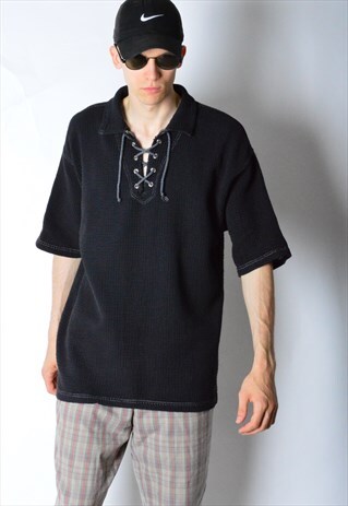 VINTAGE 90S BLACK FESTIVAL SHIRT