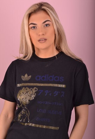 BLACK ADIDAS T-SHIRT GBT4260