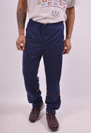VINTAGE NIKE TRACKSUIT TROUSERS BLUE