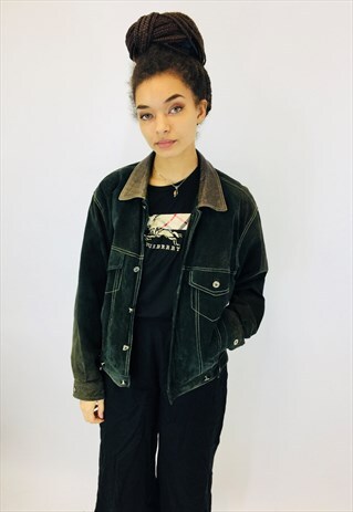 VINTAGE SUEDE OVERSIZED JACKET