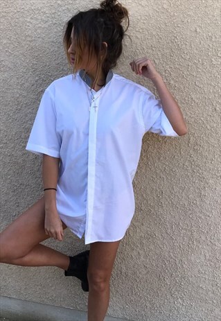 PATTERNED OVERSIZED RETRO VINTAGE UNISEX FESTIVAL SHIRT