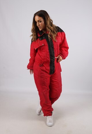 VINTAGE FULL SKI SUIT SNOW SPORTS UK 16 XL (FJ3X)