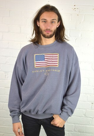 VINTAGE 90'S HARLEY DAVIDSON SWEATSHIRT