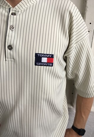 VINTAGE 90' OLDSCHOOL CLASSIC SPORTSTYLE STRIPED T-SHIRT