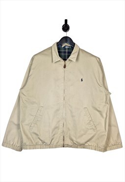 Y2K Men's Polo Ralph Lauren Harrington Jacket Size L/XL
